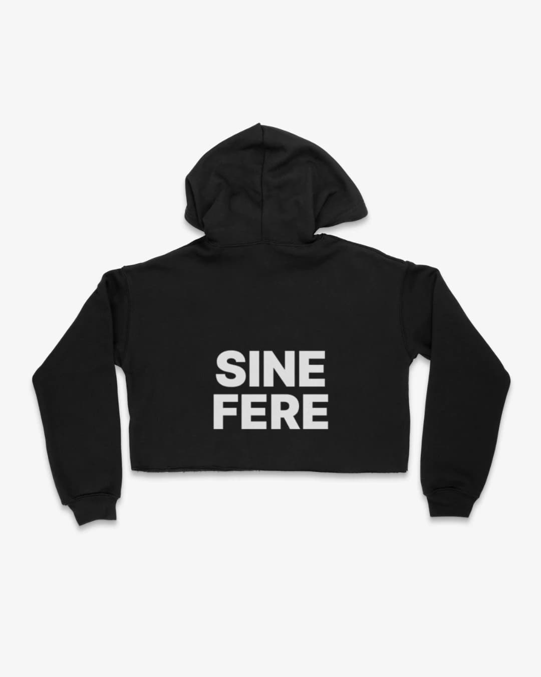 SINE FERE BLACK HOODIE 4