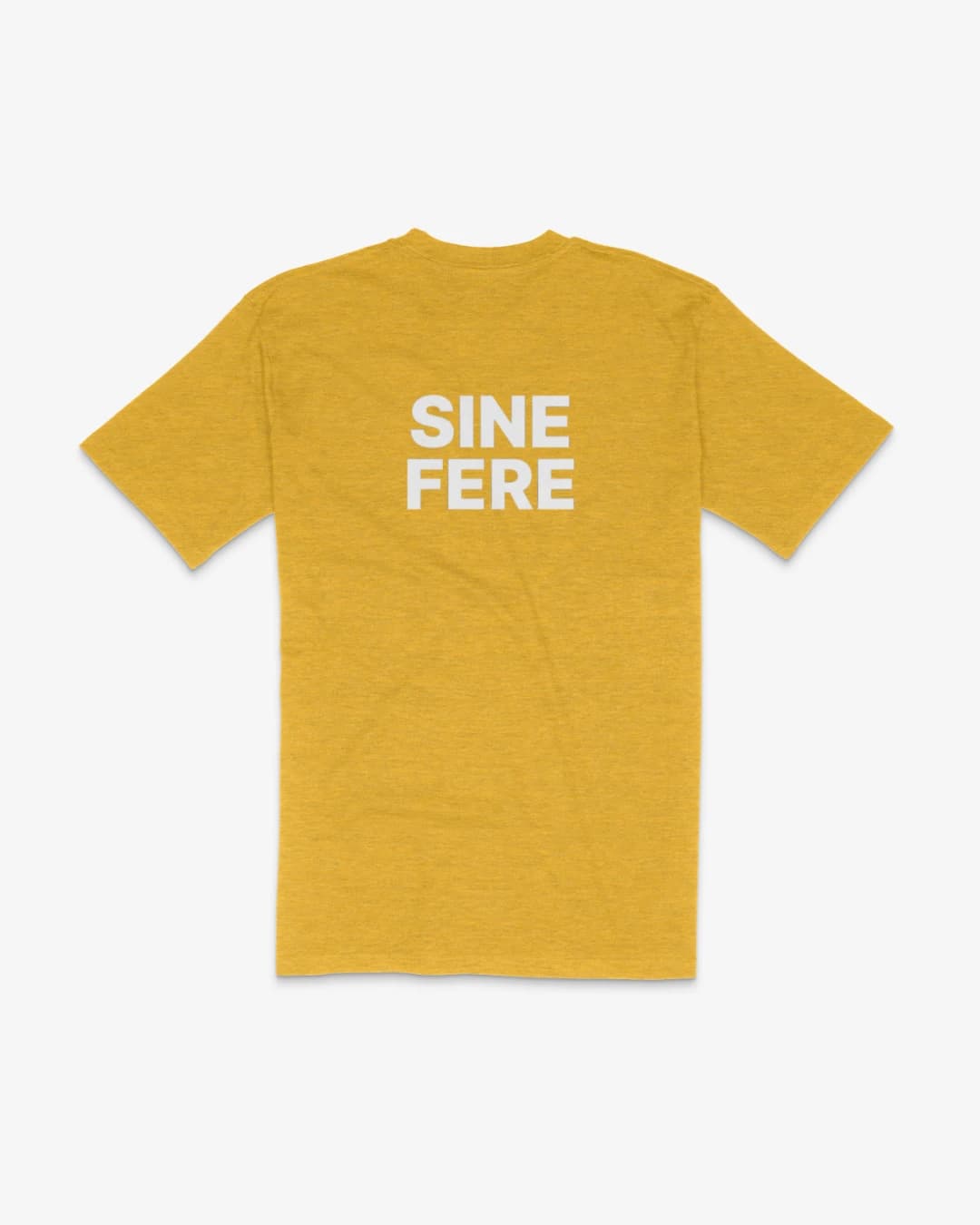 SINE FERE TEE MUSTARD 2